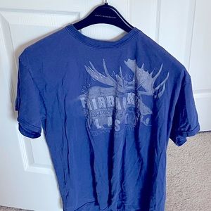 Over sized blue t-shirt